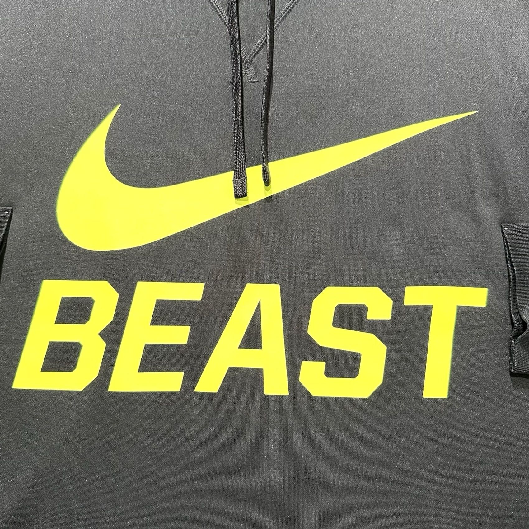 Nike Nike Hoodie Mens XL Black Therma-Fit Beast Swoosh Pullover Sweatshirt GUC Size US XL / EU 56 / 4 - 3 Thumbnail