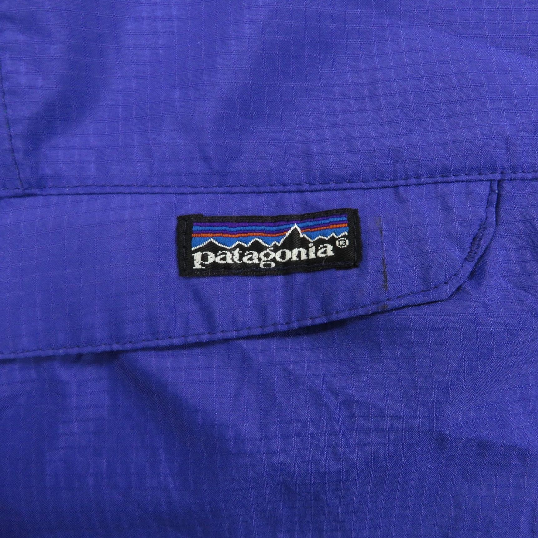 Patagonia VTG Patagonia Jacket Mens Medium Purple Anorak Wind Rain 90s Snap Kangaroo Pouch Size US M / EU 48-50 / 2 - 5 Thumbnail