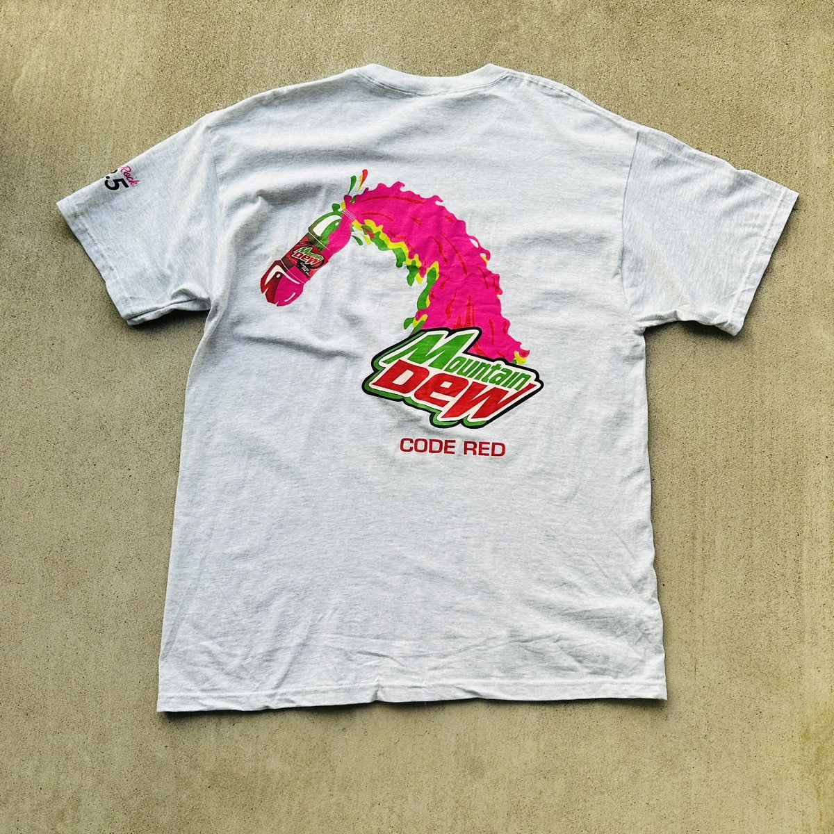 Fruit Of The Loom Vintage Montain Dew T Shirt Paul And Phil Y92 Radio Promo Size US XL / EU 56 / 4 - 2 Thumbnail
