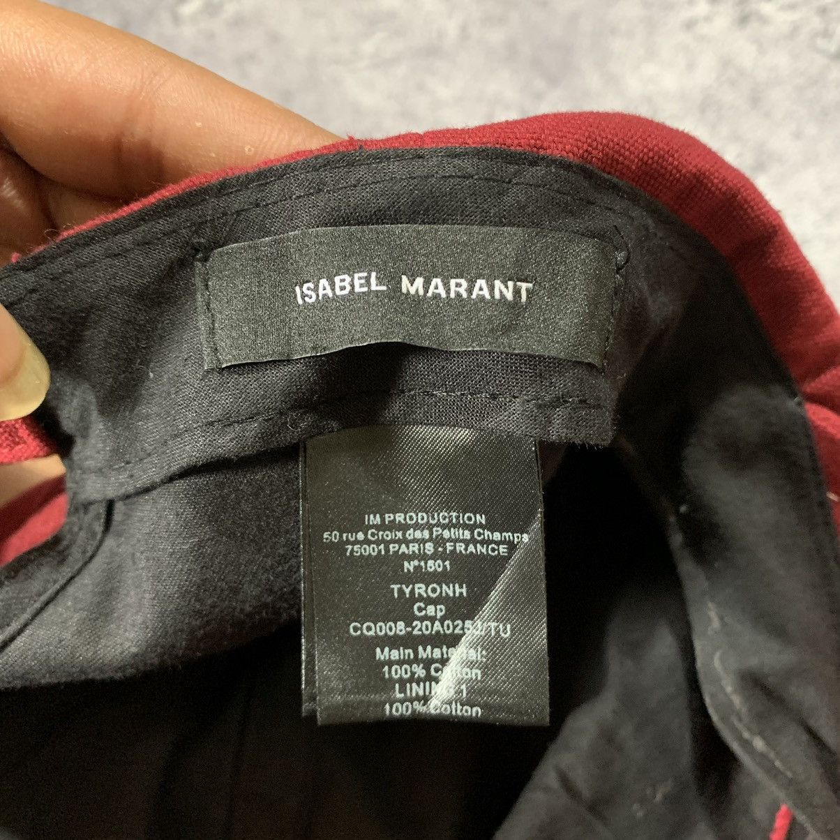 Maison Margiela 2000s Isabel Marant Etoile Iconic Logo Cap Hat Size ONE SIZE - 6 Thumbnail