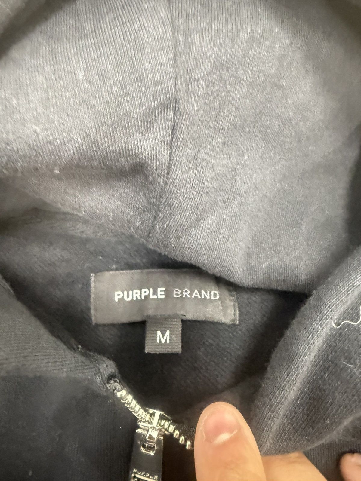 Purple Brand Purple Brand Black Beauty Speed Hoody Size US M / EU 48-50 / 2 - 4 Thumbnail