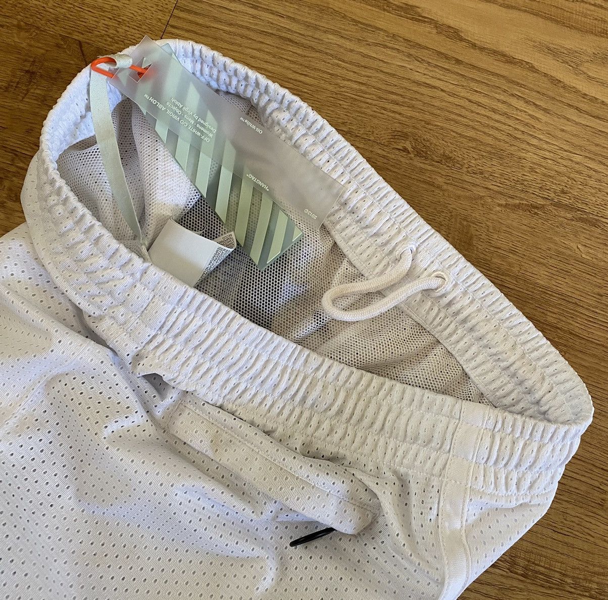 Off-White Off White Virgil Abloh Big Logo Shorts x Streetwear Size US 32 / EU 48 - 7 Thumbnail