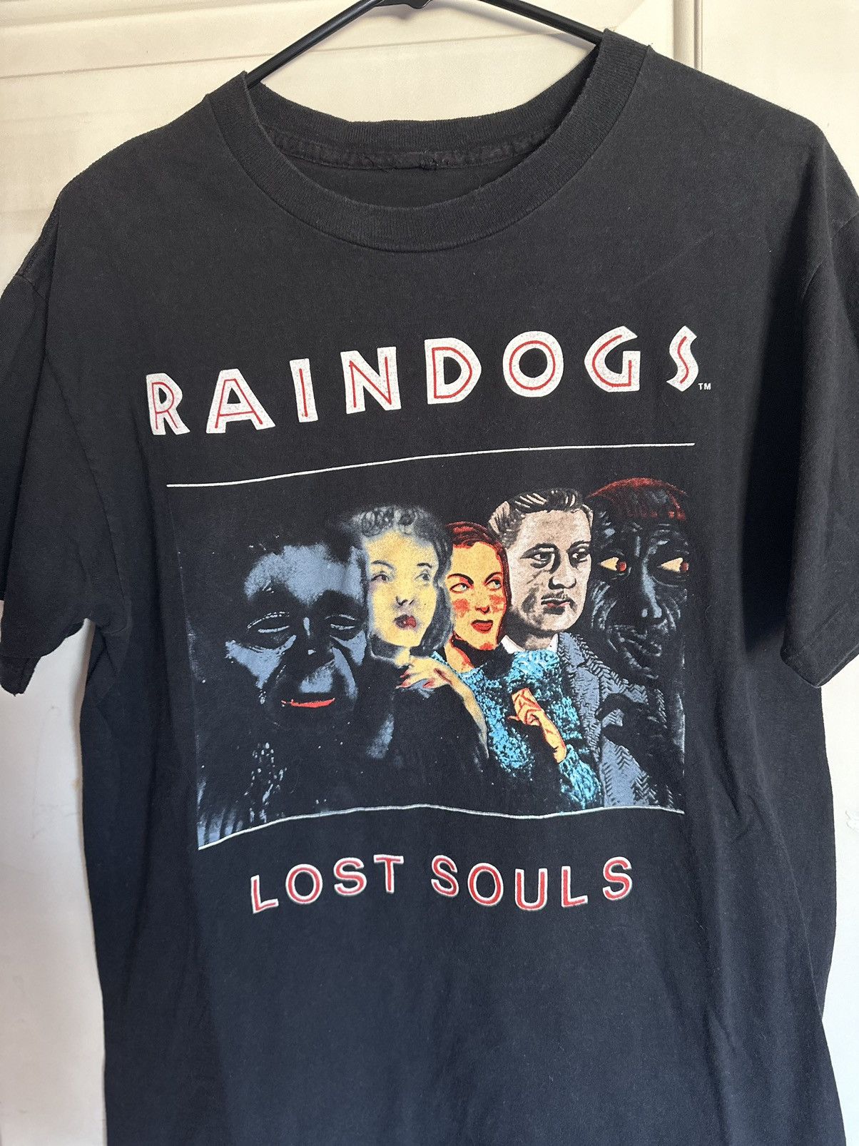 Band Tees × Vintage Raindogs Lost Souls 90s Tour T-Shirt Size US XL / EU 56 / 4 - 2 Thumbnail