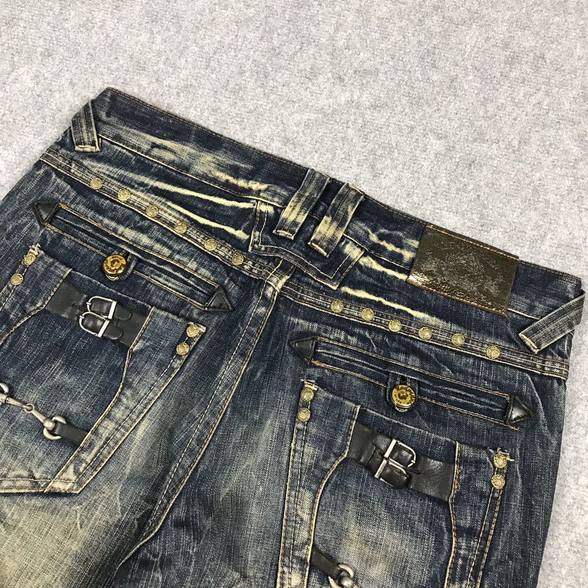 Hysteric Glamour × Japanese Brand × Vintage FALRE DENIM RED PERPER DENIM RUSTY BOOT CUT PANTS Size US 32 / EU 48 - 17 Thumbnail