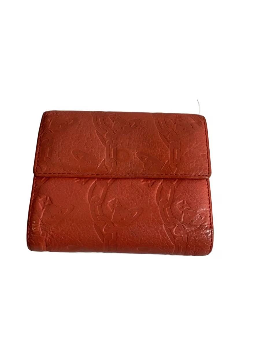 Vivienne Westwood Chain Orb Embossed Leather Wallet Size ONE SIZE - 1 Thumbnail