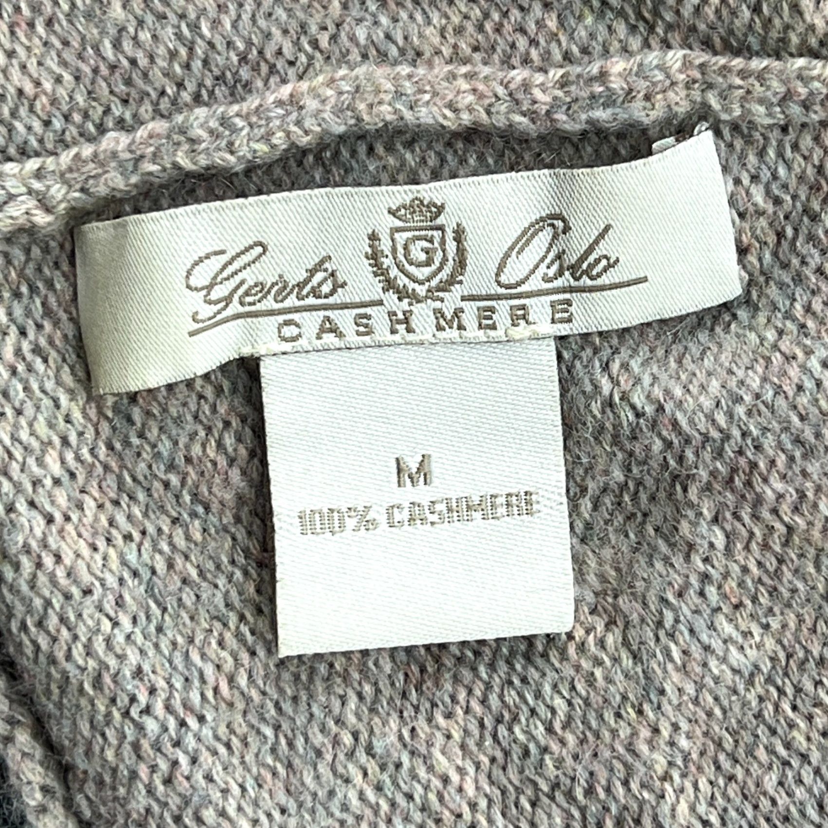 Vintage Gerts Oslo Beanie Hat Womens 100% Cashmere Medium Beige Beard? Size ONE SIZE - 4 Thumbnail