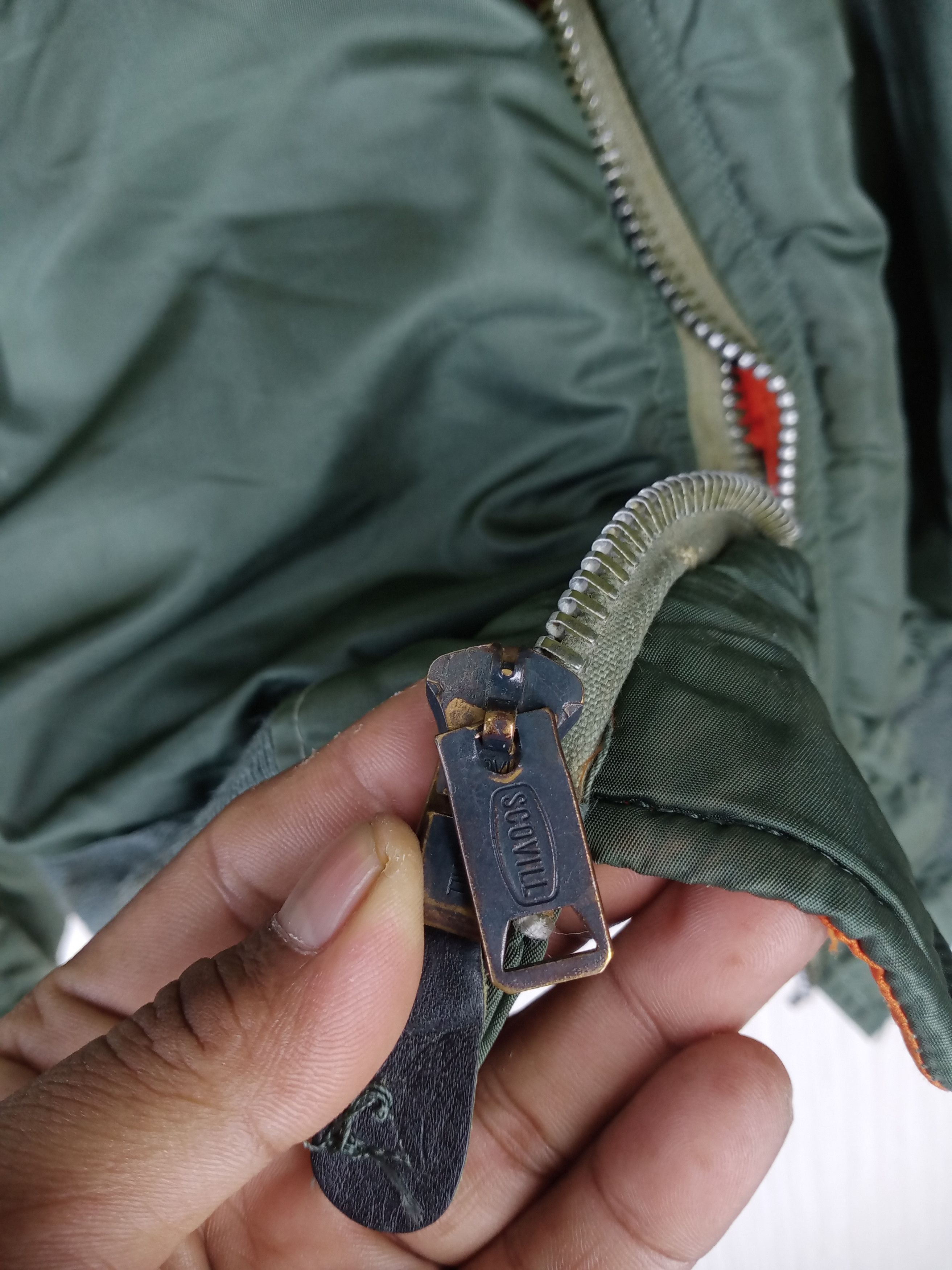 Alpha Industries Rare Vintage 70s Alpha Industries MA- I Usaf Jacket Size US L / EU 52-54 / 3 - 18 Thumbnail