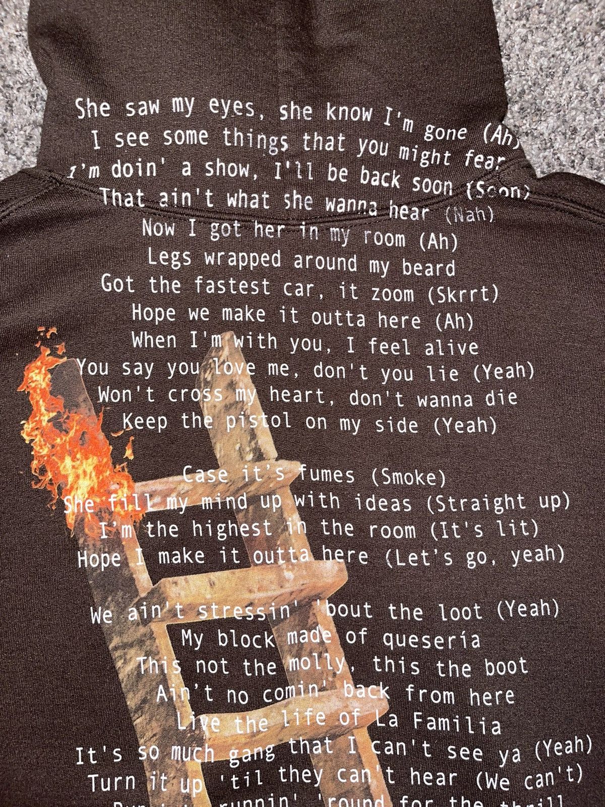 Travis Scott Highest In The Room Not For Decoding Hoodie