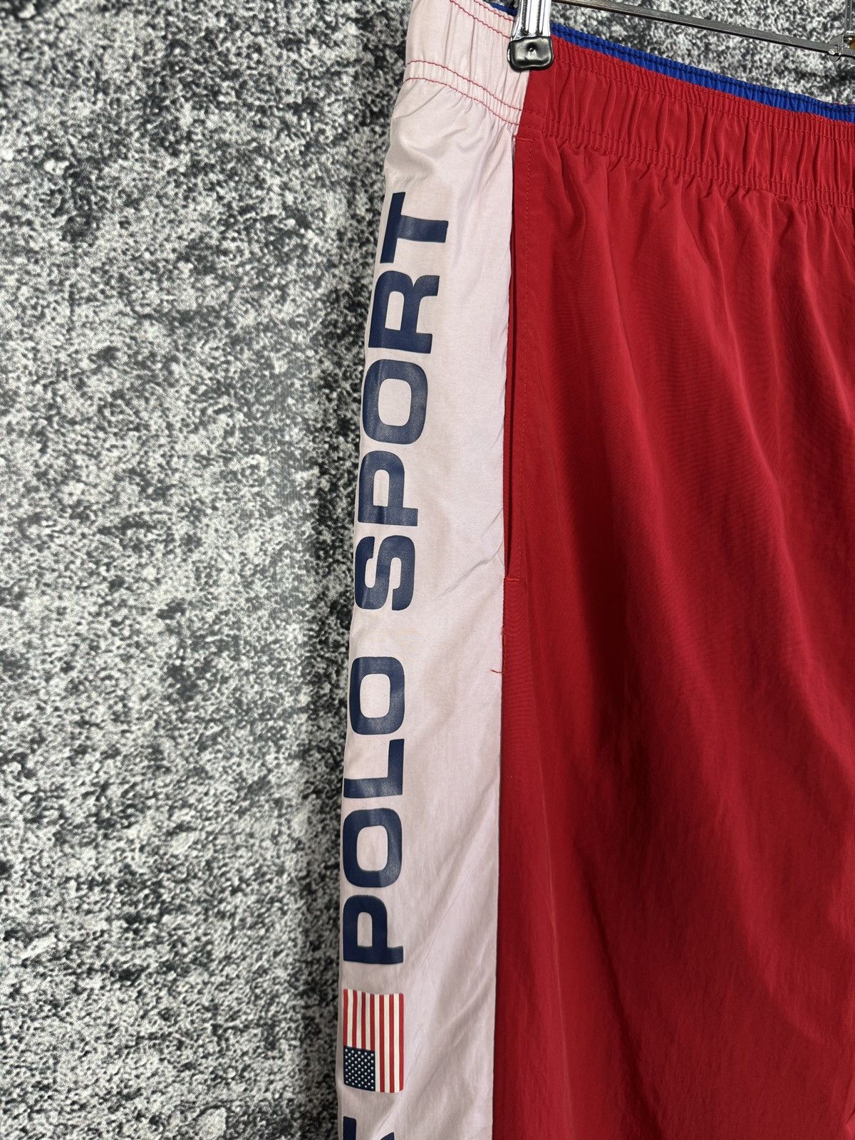 Ralph Lauren Polo Sport Ralph Lauren Track Pants Side Tape Logo Size M-L Size US 34 / EU 50 - 8 Thumbnail