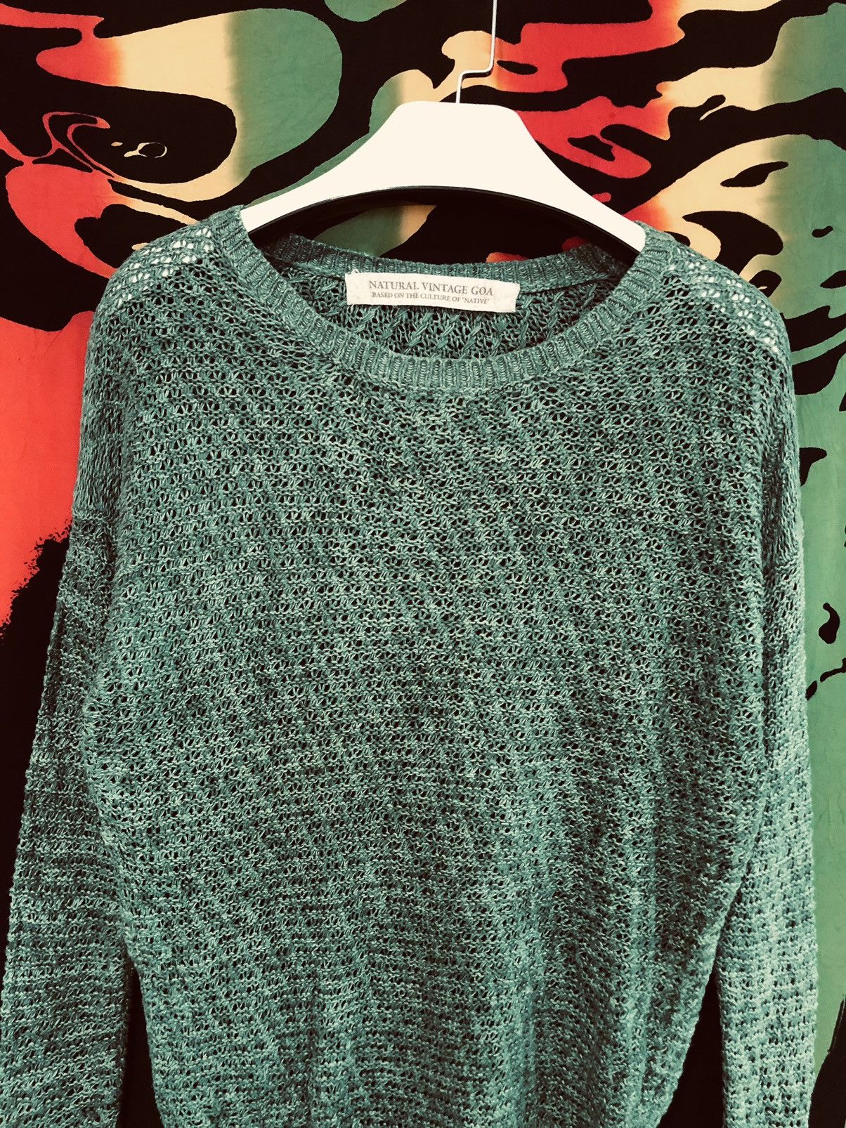 If Six Was Nine × Japanese Brand × Native GOA culture of Native fishnet sweater Size US M / EU 48-50 / 2 - 4 Thumbnail
