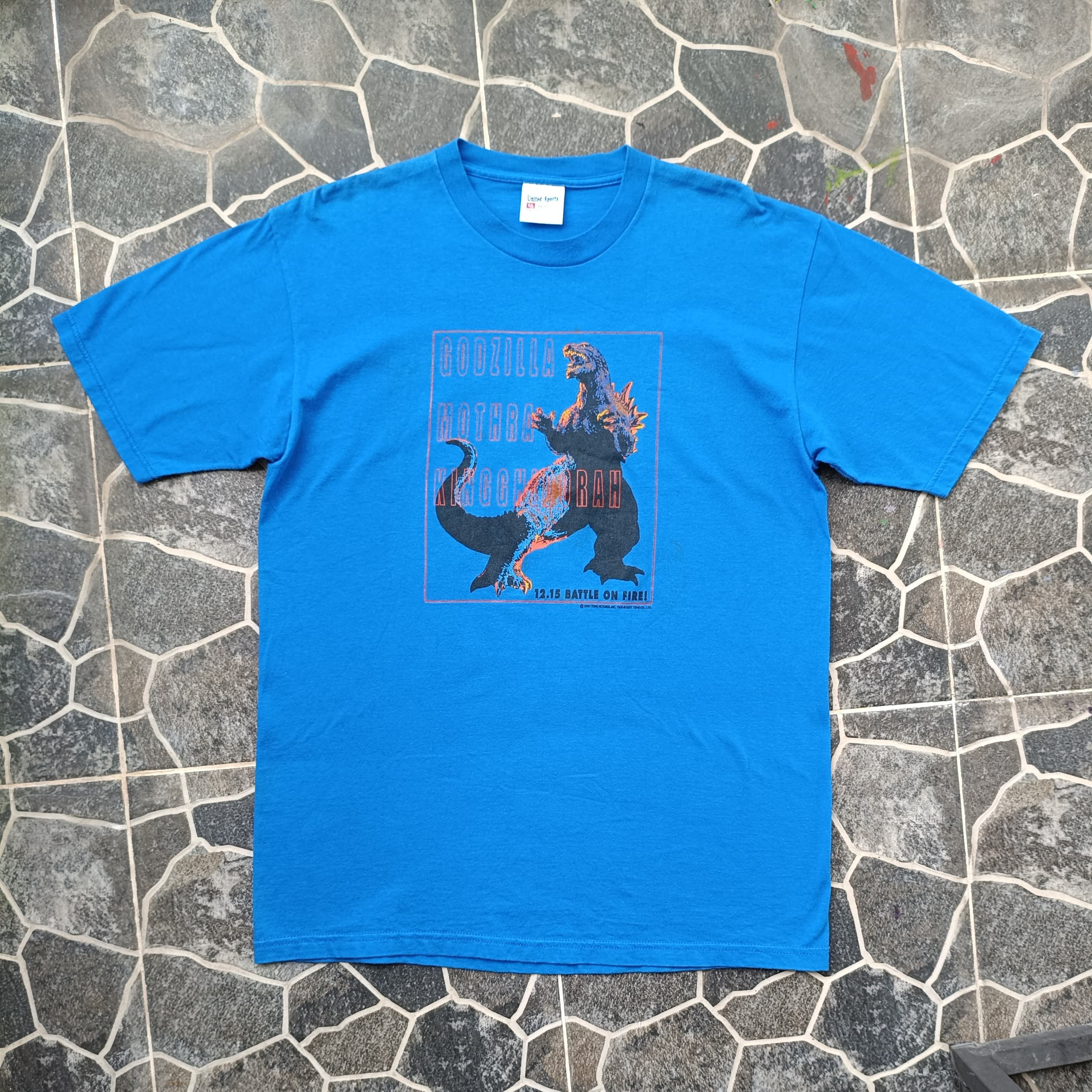 Vintage Y2K Godzilla Movie Promo Tee Size US L / EU 52-54 / 3 - 1 Thumbnail