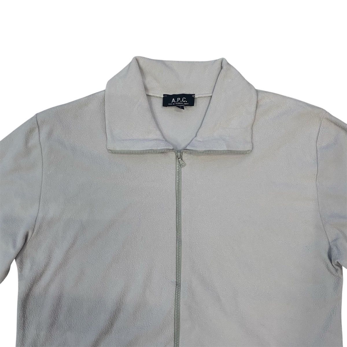 A.P.C. ‼️LAST DROP‼️A.P.C. Minimalist Zip-Up Fleece Jacket Size US M / EU 48-50 / 2 - 7 Thumbnail