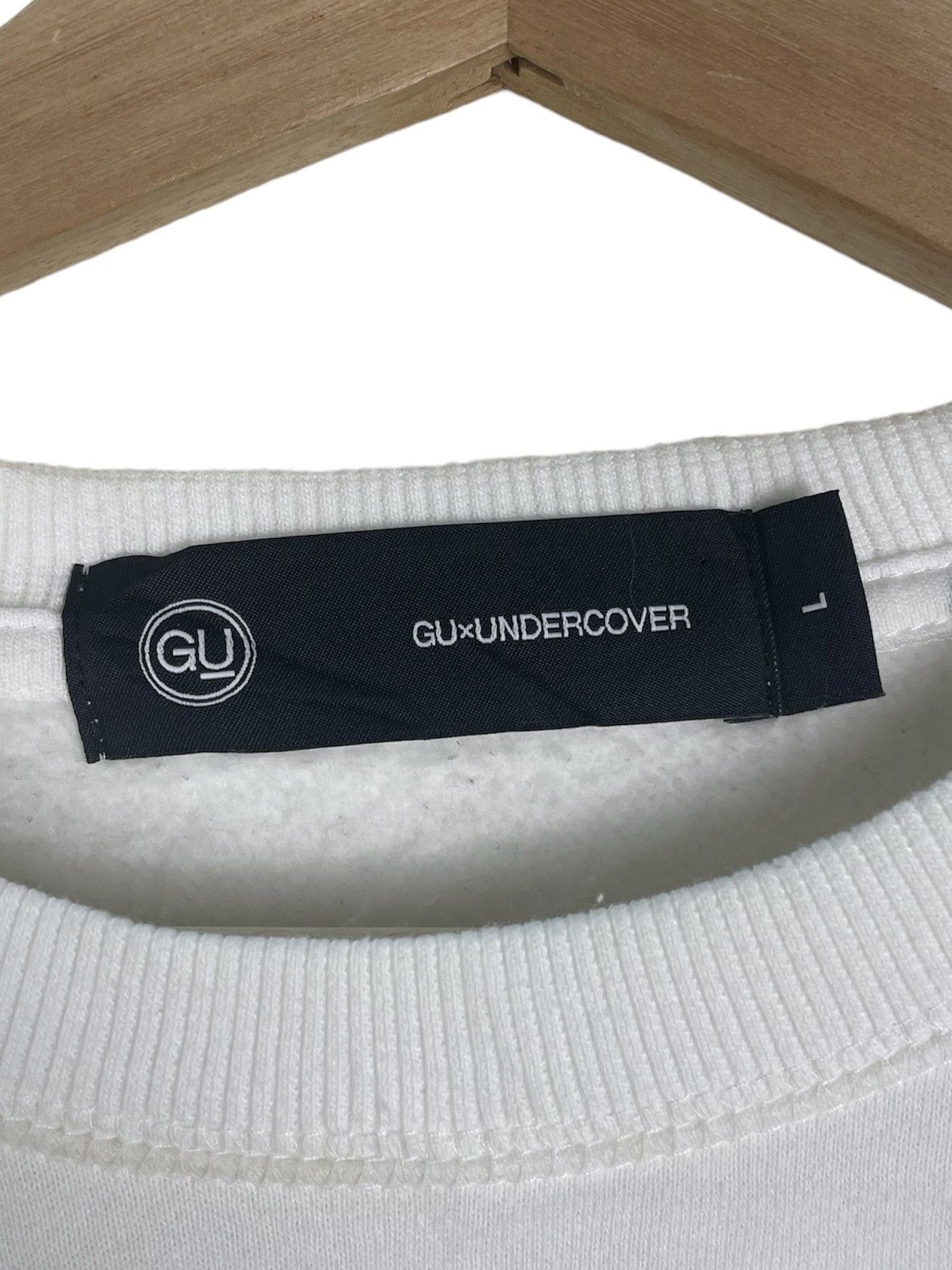GU GU x UNDERCOVER JUN TAKAHASHI FREEDOMNOISE POCKET SWEATER Size US L / EU 52-54 / 3 - 3 Thumbnail