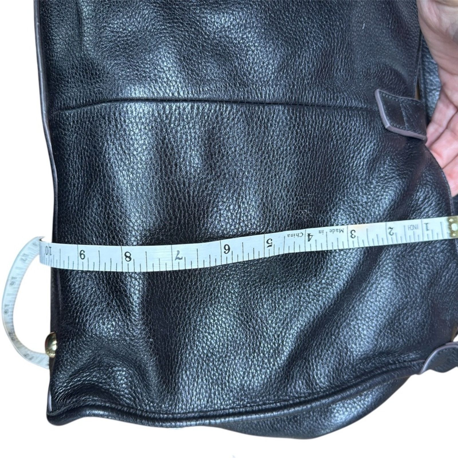 NBDN Nobrandedon G.I.L.I black leather slouch handbag Size ONE SIZE - 8 Thumbnail