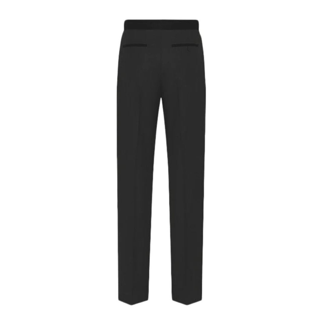 Dior DIOR $1500 Black Wool Pants New & Authentic (Men's size:US 3 Size US 34 / EU 50 - 2 Thumbnail
