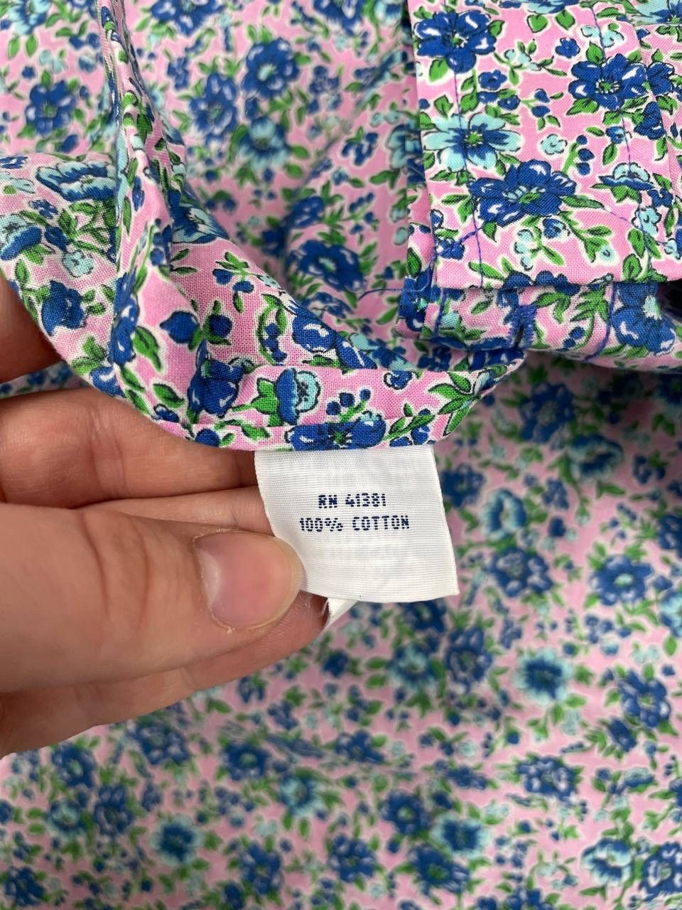 Ralph Lauren Ralph Lauren Women Cotton Shirt Floral Print Pink Size S Size US S / EU 44-46 / 1 - 7 Thumbnail