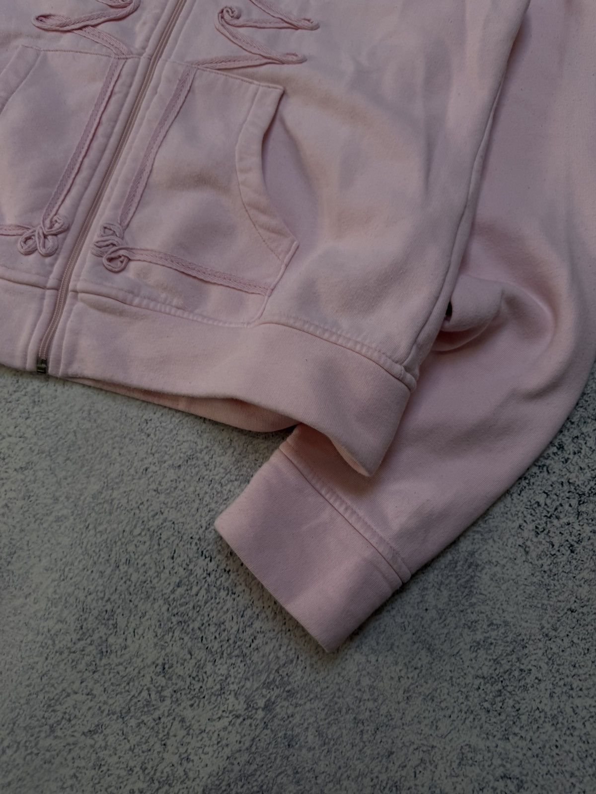 If Six Was Nine 00s Y2K Pink Hussar Zip Jkt Awant Garde opium Japanese LGB Size L / US 10 / IT 46 - 3 Thumbnail