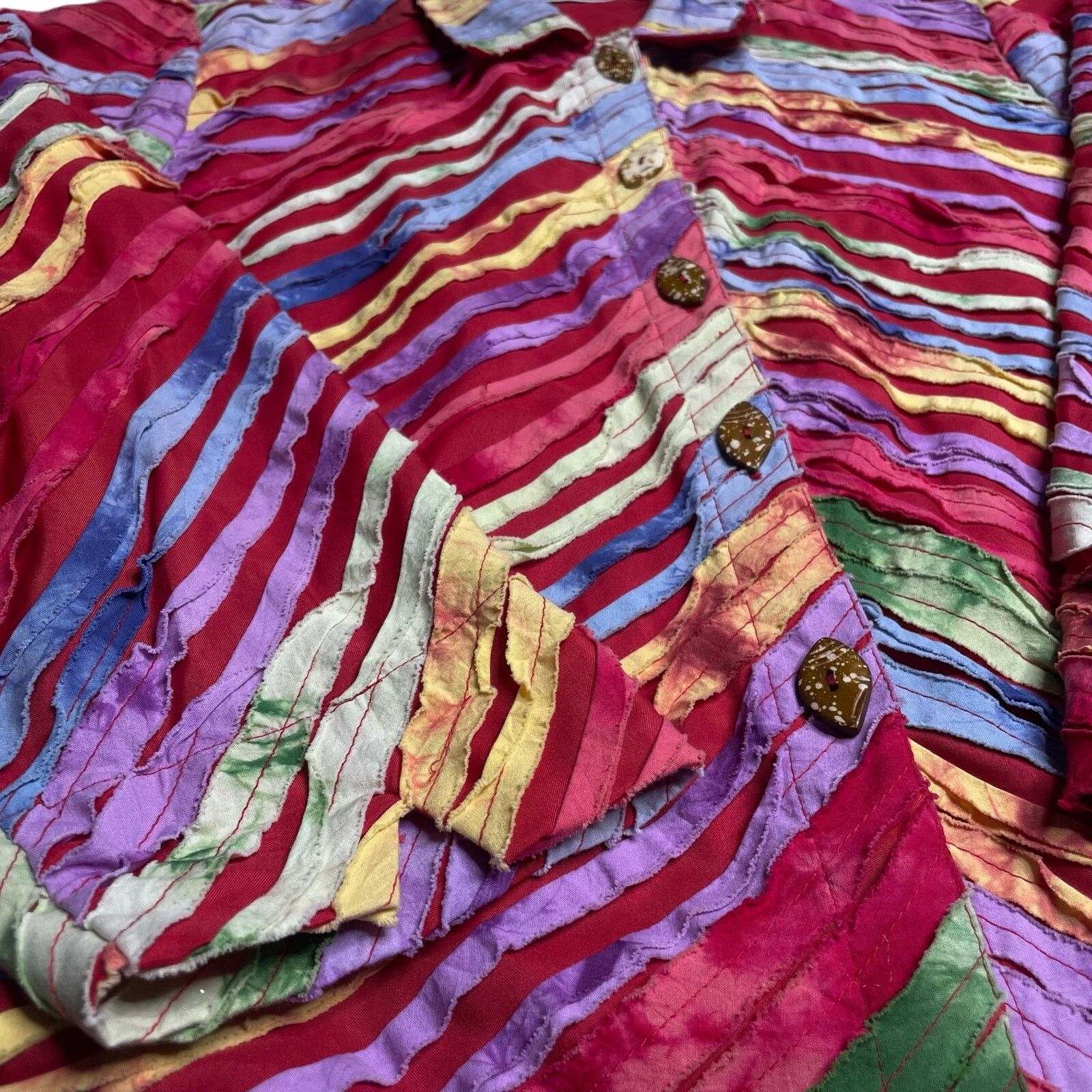 Vintage Vintage Keren Hart Button Down Size XL / US 12-14 / IT 48-50 - 8 Thumbnail