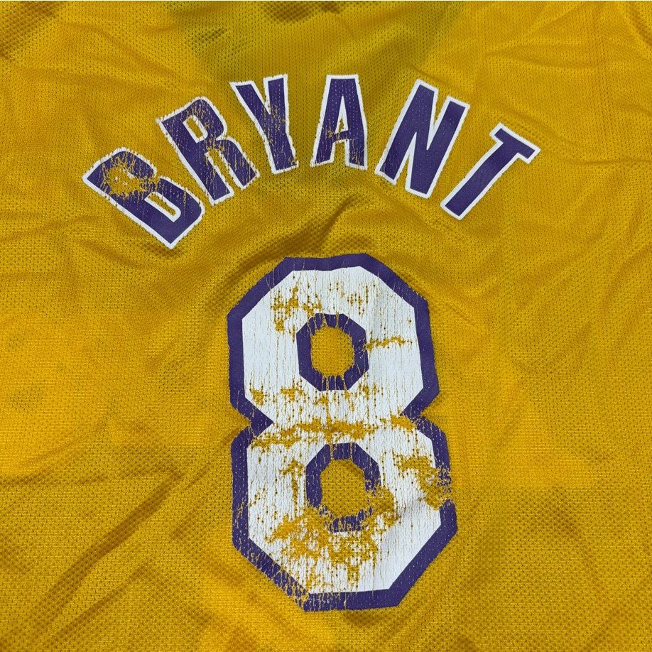 Champion × NBA × Vintage Vintage Champion LA Lakers Kobe Bryant #8 NBA Jersey Mens 52 Size US XXL / EU 58 / 5 - 5 Thumbnail
