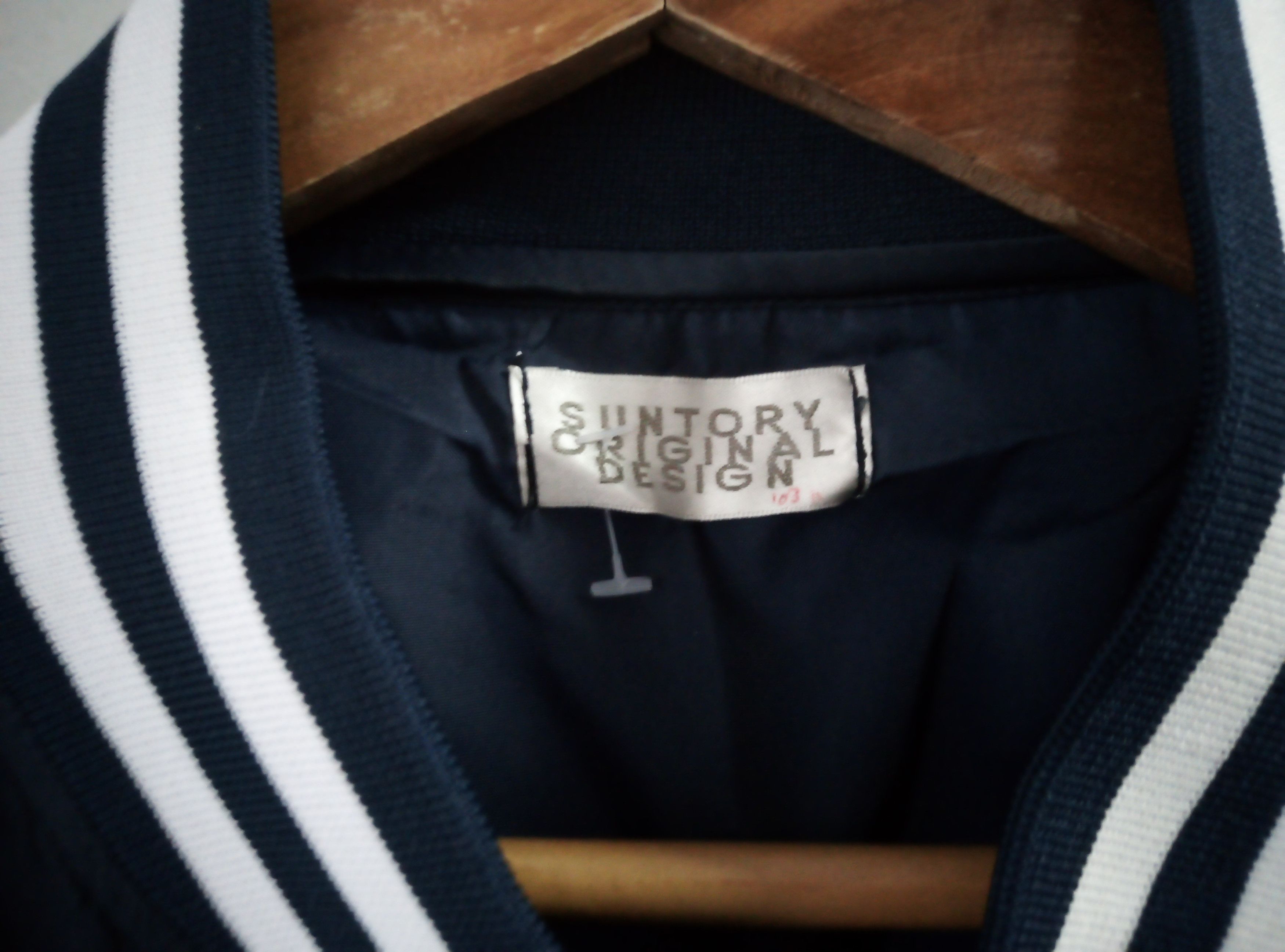 Vintage Suntory boss coffee varsity bomber jacket Size US L / EU 52-54 / 3 - 6 Thumbnail