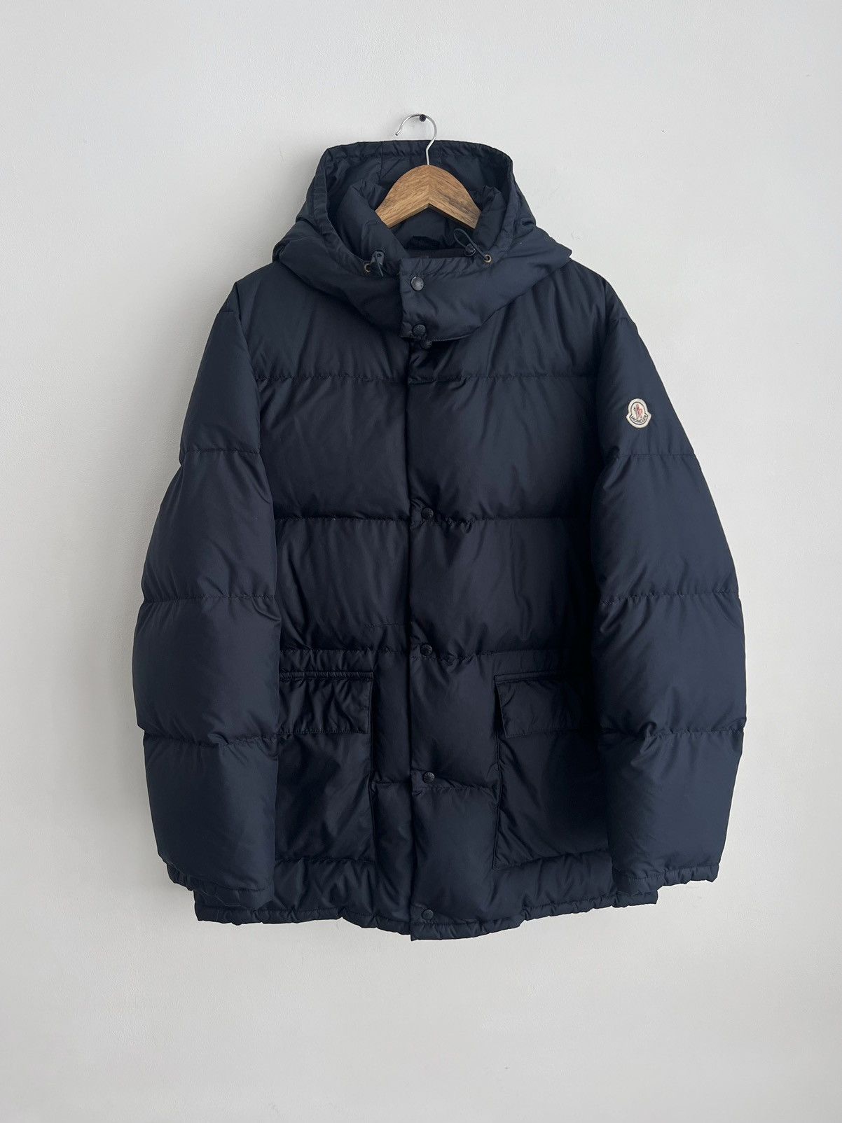 Moncler 🔥Moncler Expedition Down Parka Navy Moose Knuckles Size US XL / EU 56 / 4 - 1 Thumbnail