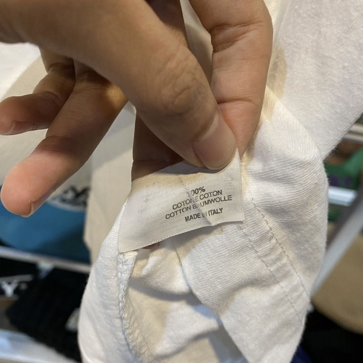 Trussardi RARE! Vintage 90s Trussardi Big Logo Spellout T-Shirt Size US M / EU 48-50 / 2 - 9 Thumbnail