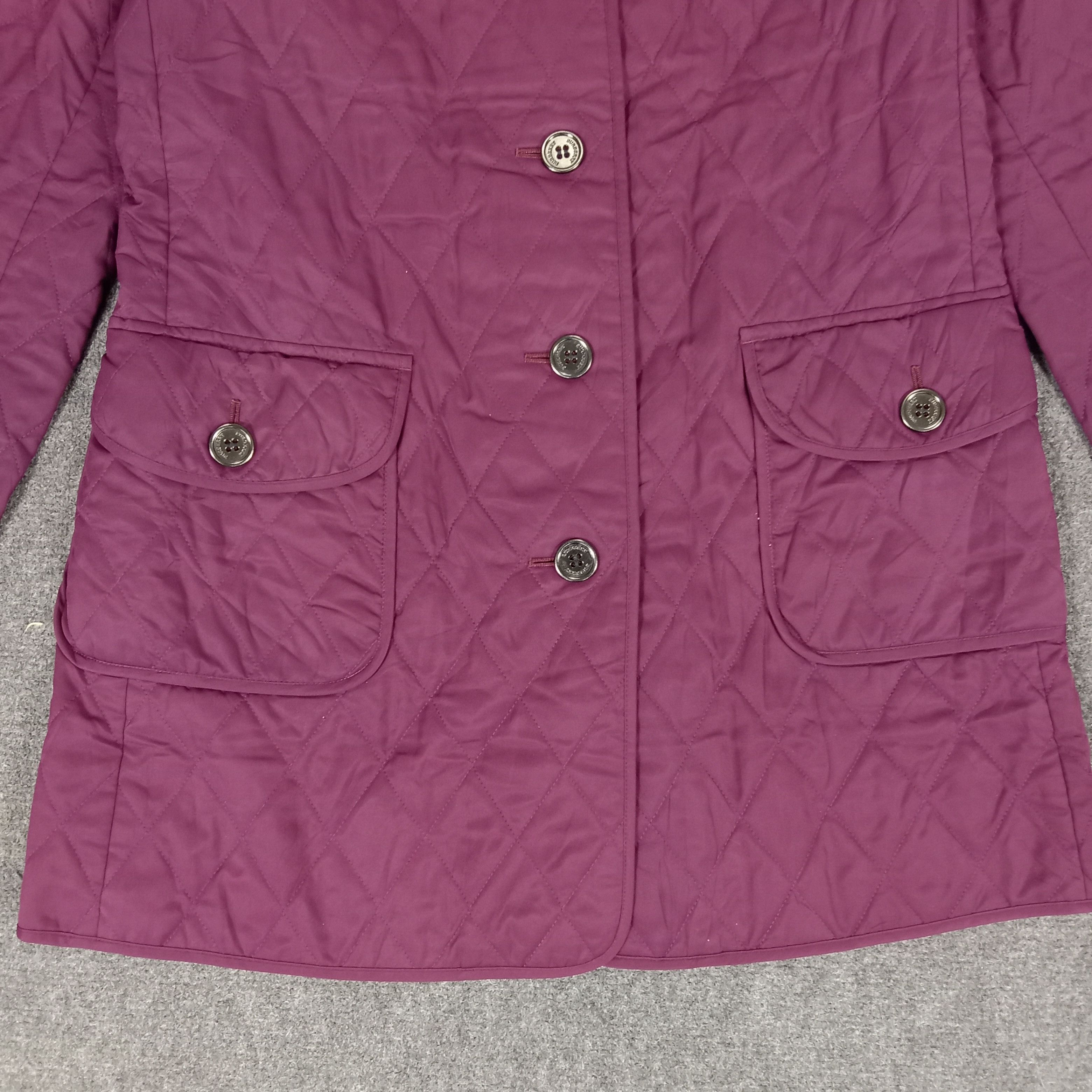 Burberry × Vintage Burberry London Luxury Brand Quilted Jacket Size XS / US 0-2 / IT 36-38 - 4 Thumbnail