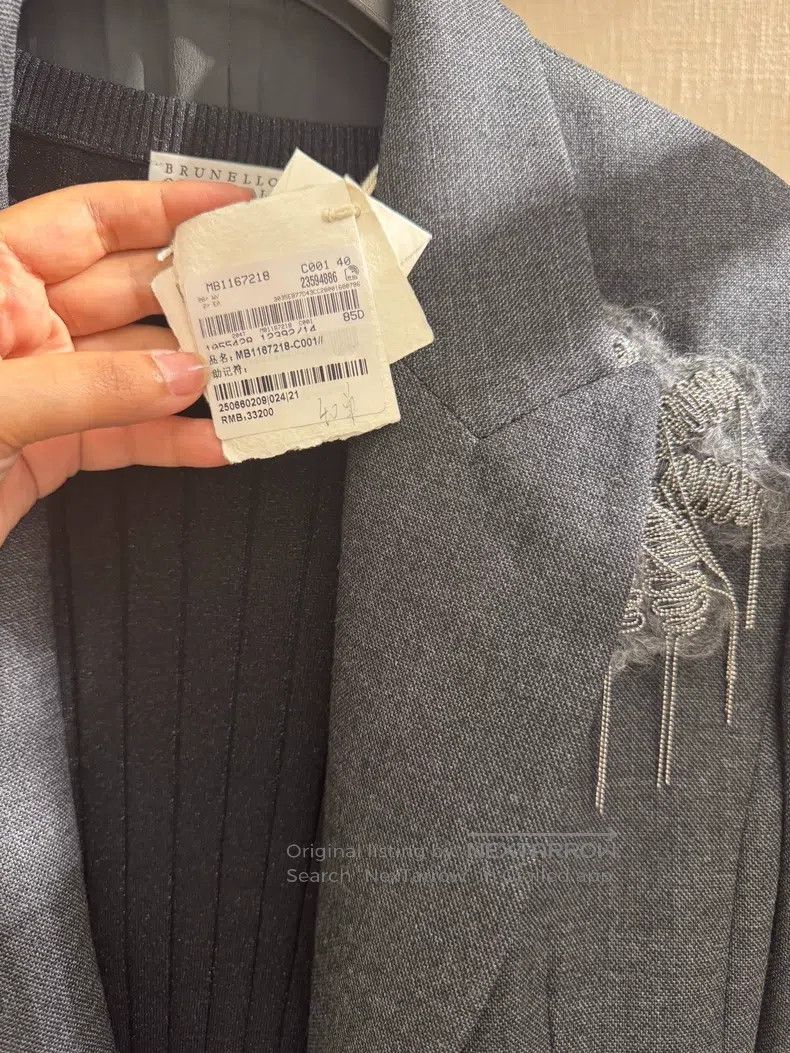 Brunello Cucinelli Brunello Cucinelli Blazers Size XS / US 0-2 / IT 36-38 - 5 Thumbnail