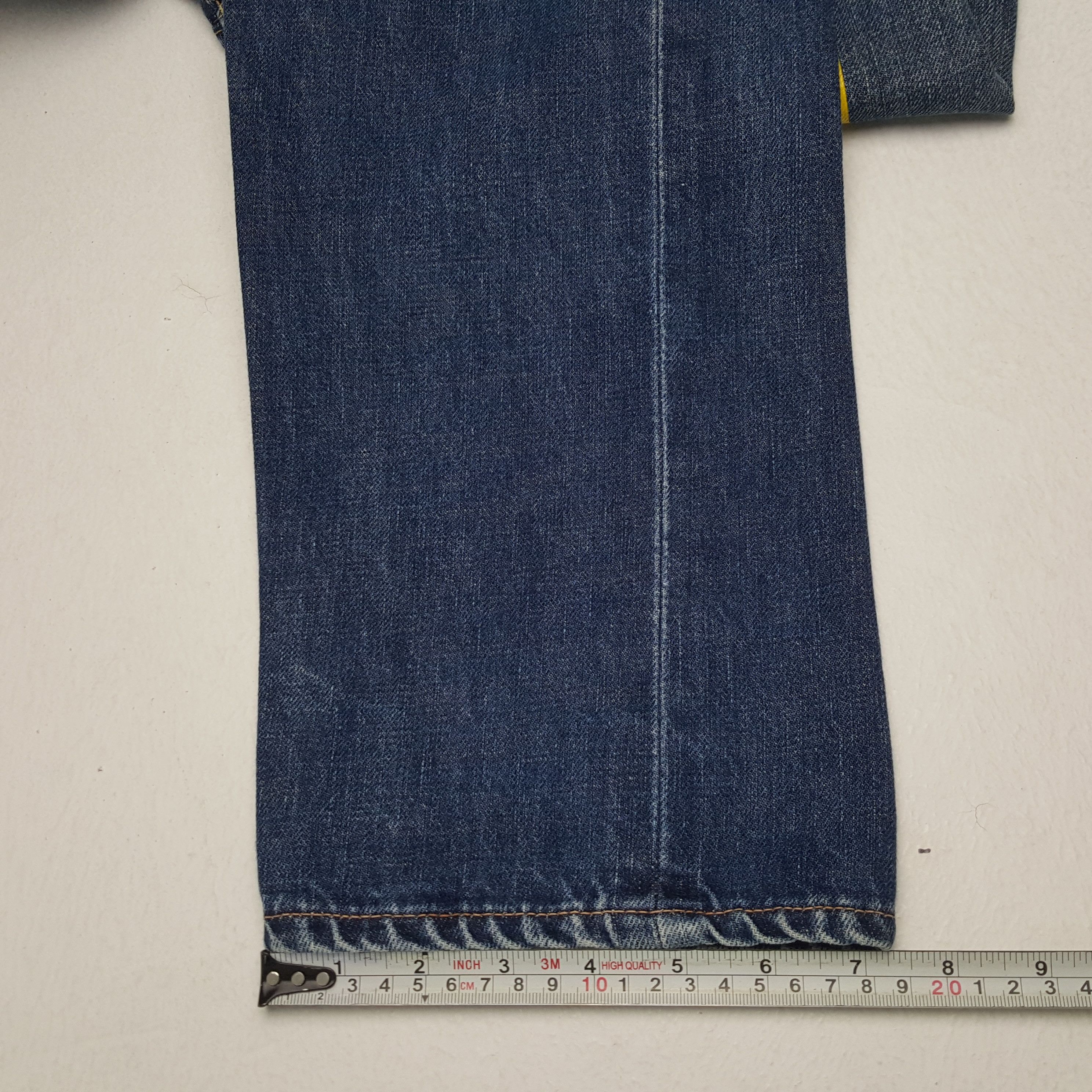 Evisu × Vintage EVIS Japanese Brand Streetwear Custom Daicock Jeans Size US 26 / EU 42 - 11 Thumbnail