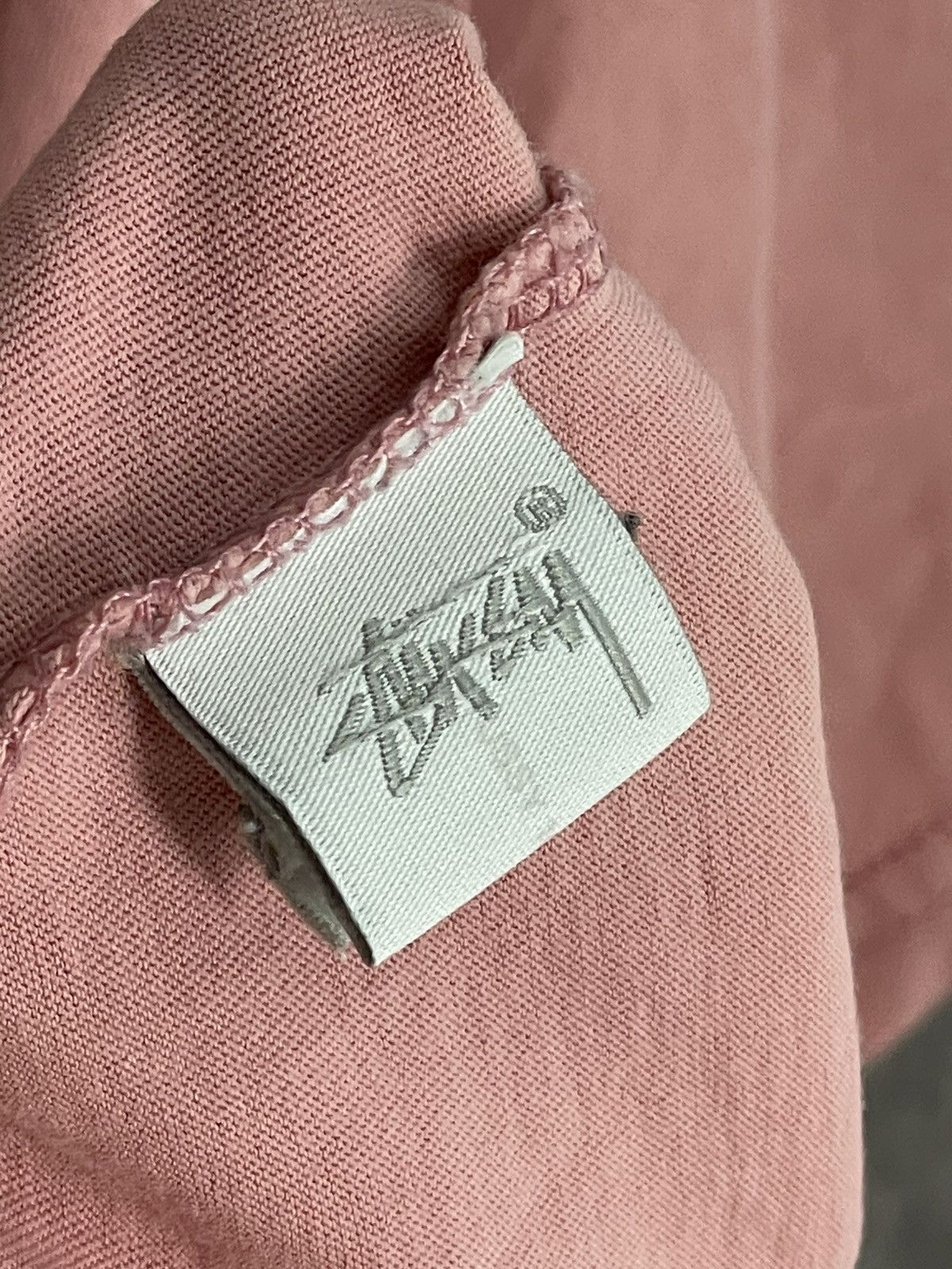 Stussy × Vintage Stussy Vintage T Shirt Rap Deadstock Crop Big Logo Size M / US 6-8 / IT 42-44 - 10 Thumbnail