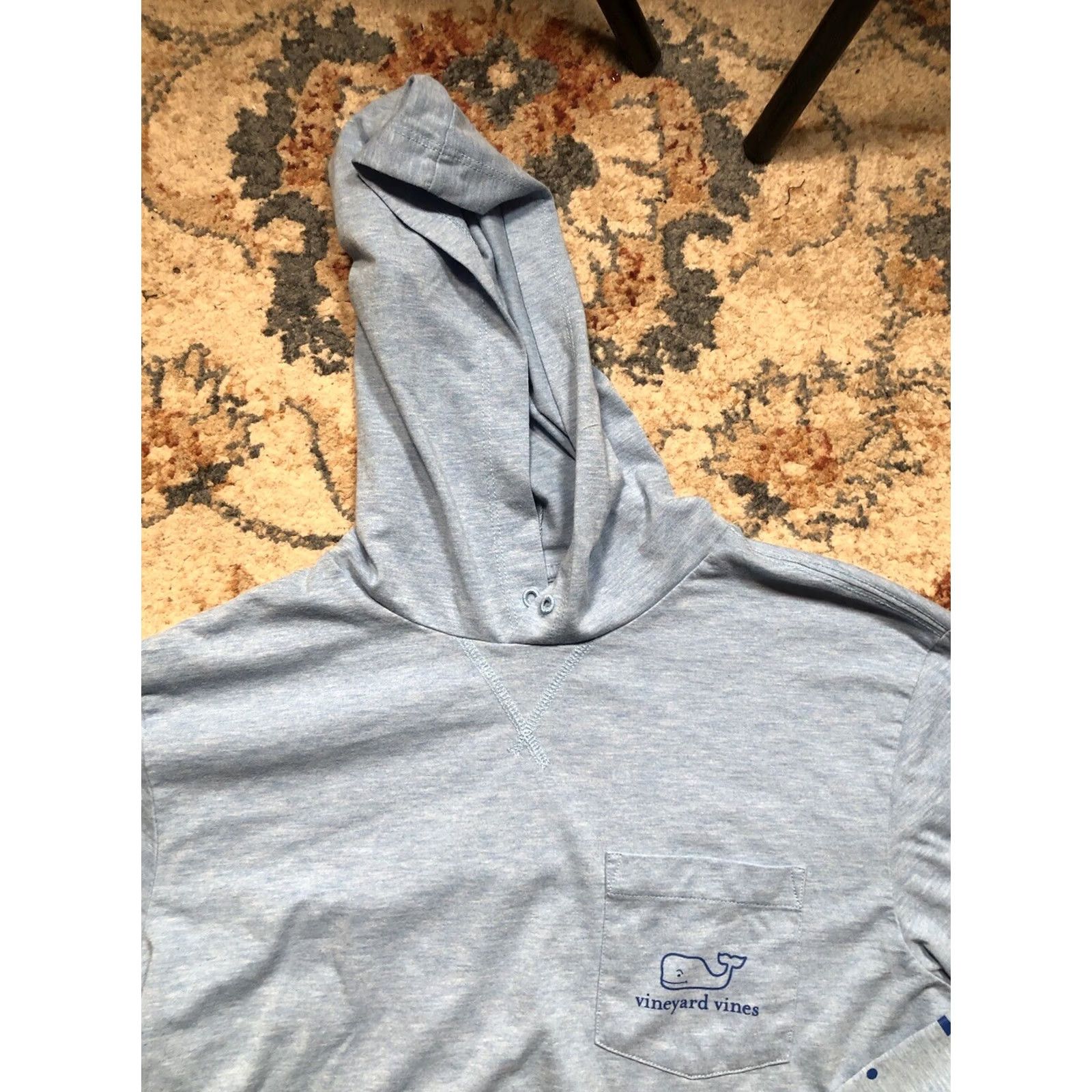 Vineyard Vines Vineyard Vines Whale Logo Classic Hoodie Long Sleeve Tee Shirt Small Men’s Green Shirt Size US S / EU 44-46 / 1 - 2 Thumbnail
