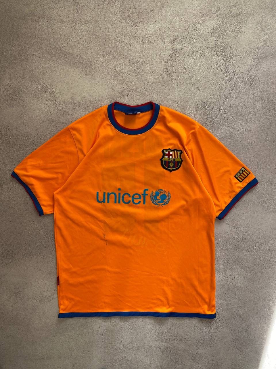 Vintage Messi Barcelona distressed jersey soccer Size US L / EU 52-54 / 3 - 2 Thumbnail