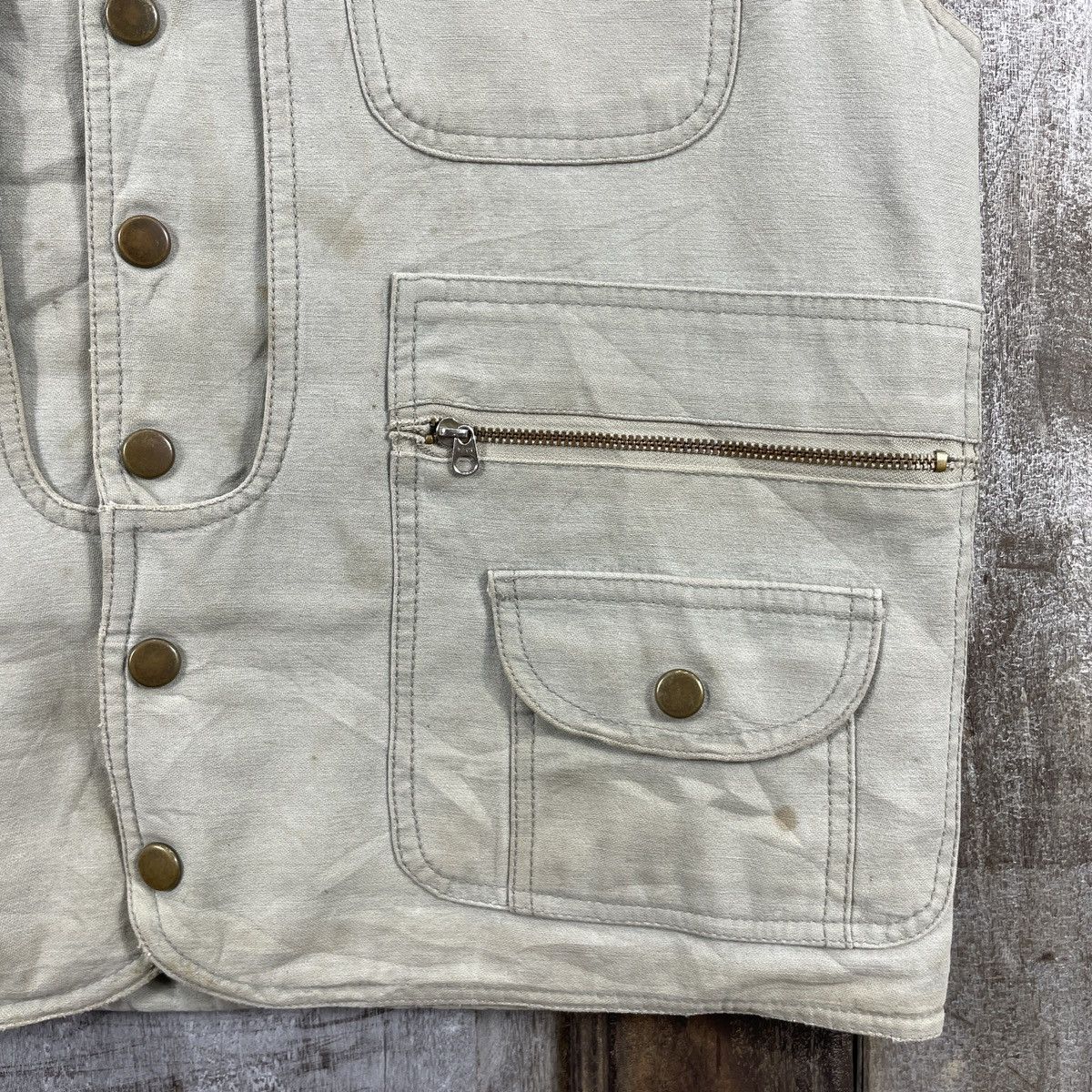 Japanese Brand × Vintage Vintage Japanese Brand By Gin Emey Vests Jacket Size US M / EU 48-50 / 2 - 3 Thumbnail