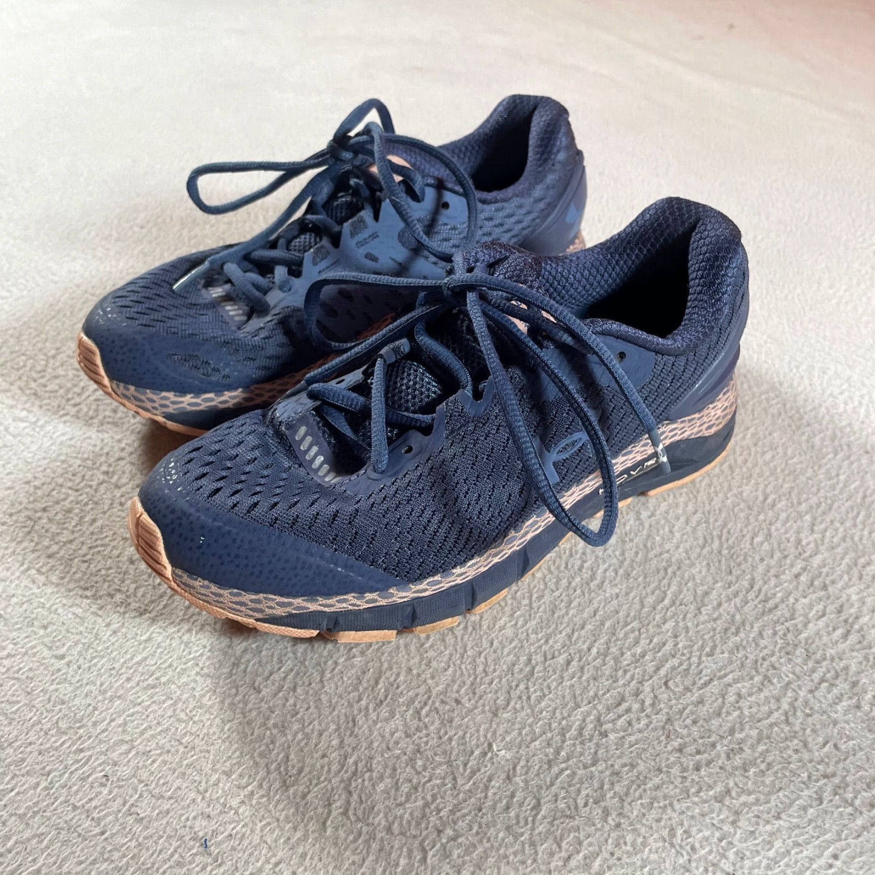 Under Armour Hovr Guardian 2 Women's Blue Athletic Running Shoes Size 6