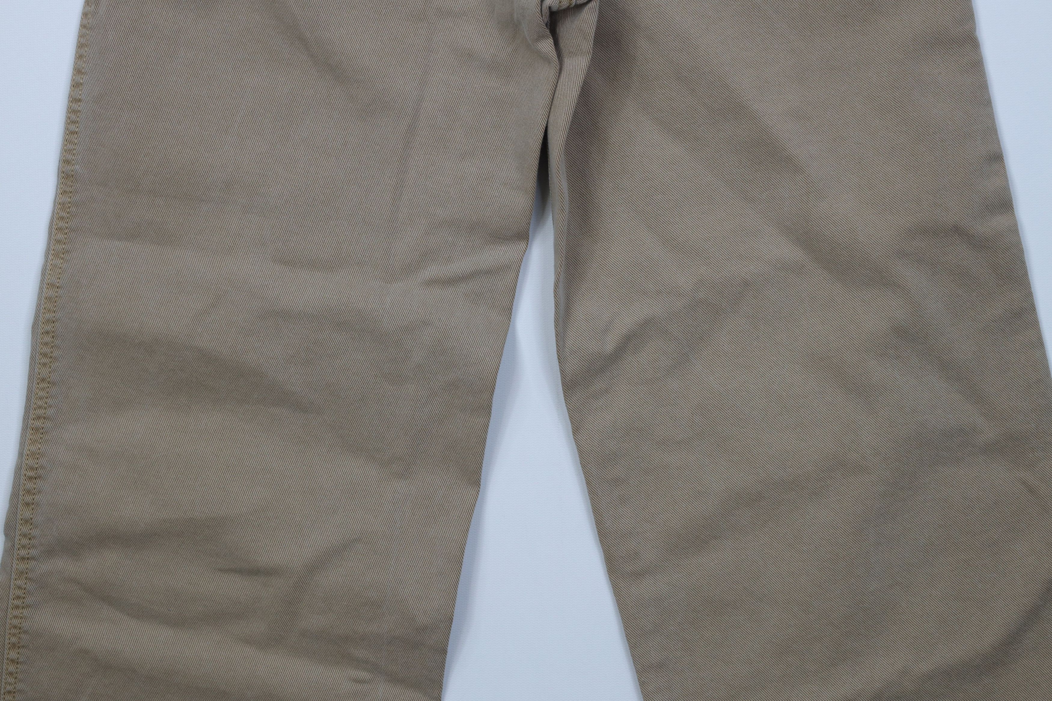 Gap Vintage Y2K Gap Stonewashed High Rise Wide Leg Cropped Pants Size 28" / US 6 / IT 42 - 10 Thumbnail