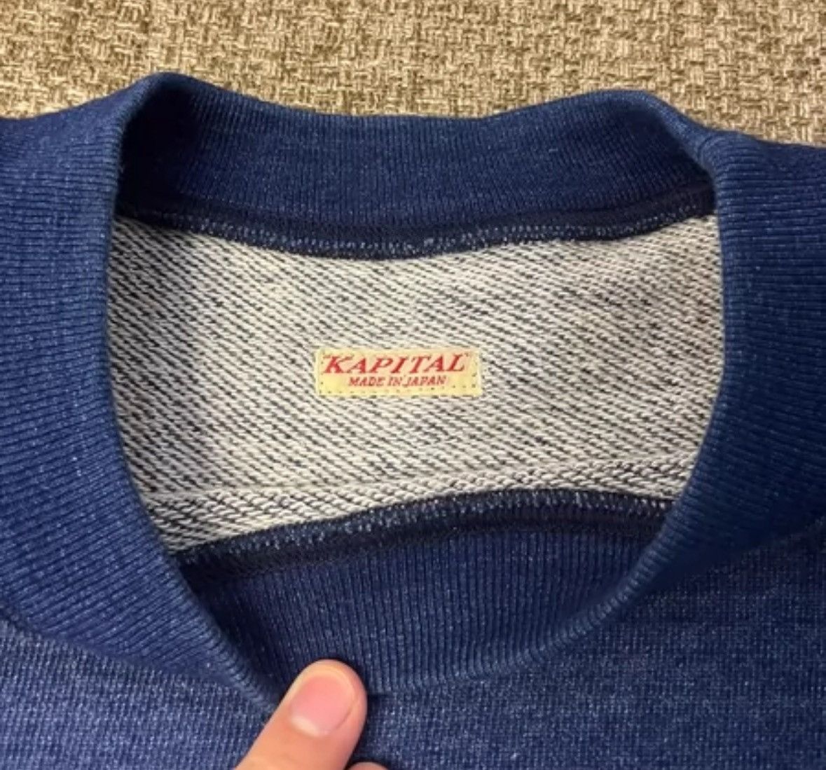 Kapital Kapital Kountry remake Okayama Nissan antique neck hoodie Size US M / EU 48-50 / 2 - 5 Thumbnail