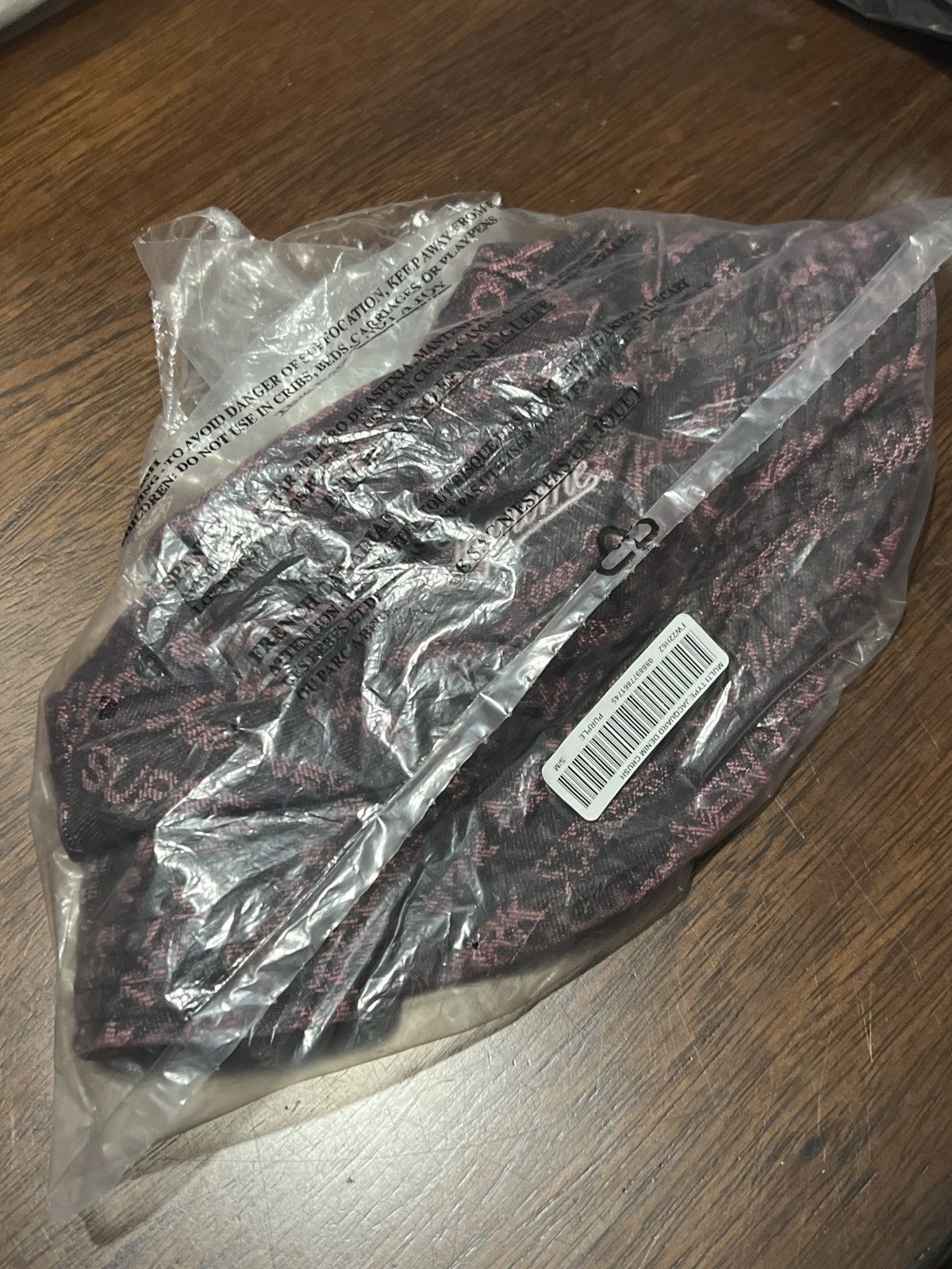 Supreme Supreme Multi Type Jacquard Denim Crusher (FW22) Size ONE SIZE - 3 Thumbnail