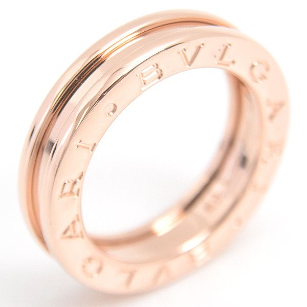 Bvlgari Bvlgari Bvlgari B-ZERO1 XS Ring 750PG Pink Gold Metal Ring 72825 in Great Condition Size ONE SIZE - 1 Thumbnail