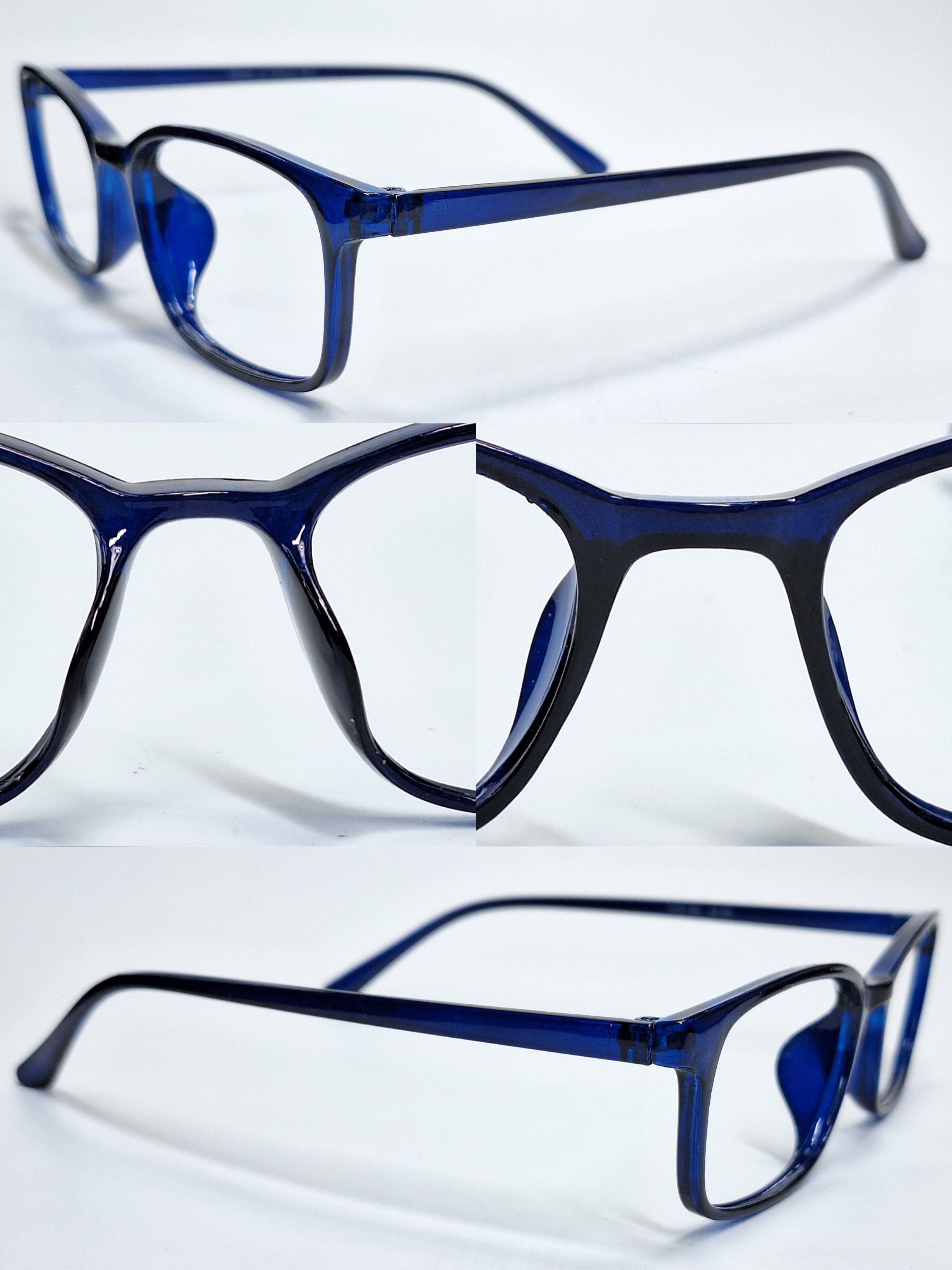 Uniqlo Uniqlo Square UltraLight Frame 361-423505 8g Black Clear Y2K Size ONE SIZE - 8 Thumbnail