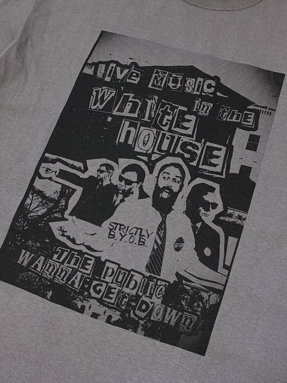 Band Tees Vintage Clutch Live Music in the White House Promo T-Shirt Size US XL / EU 56 / 4 - 7 Thumbnail