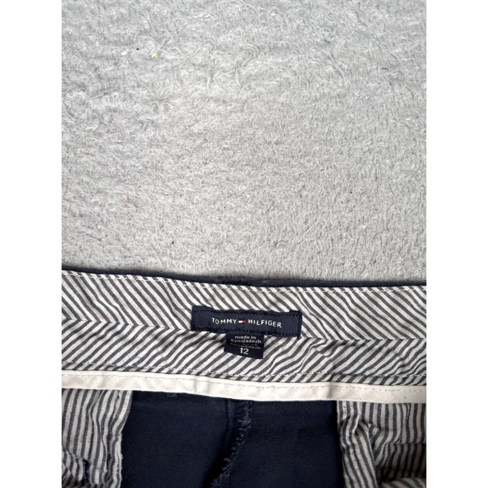 Tommy Hilfiger Tommy Hilfiger Shorts Womens 12 Blue Chino Twill Flat Front Casual Summer 32x7 Size 34" / US 12 / IT 48 - 7 Thumbnail
