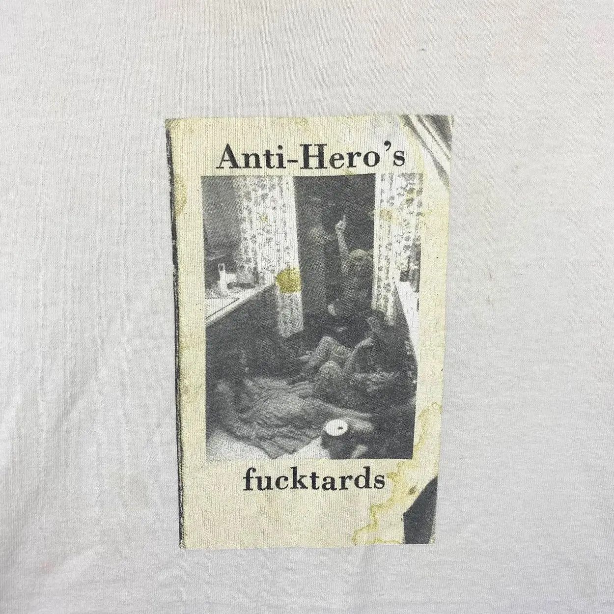 Antihero Vintage ANTIHERO SKATEBOARD FUCKTARD Movie Tee Shirt Size US XL / EU 56 / 4 - 3 Thumbnail