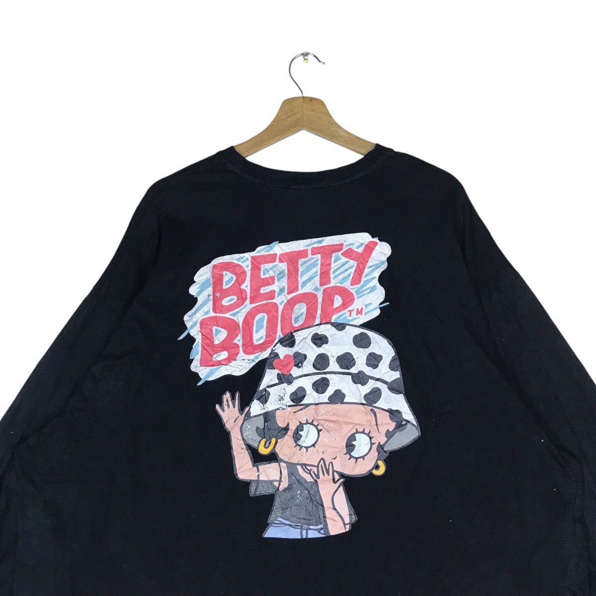 Vintage Vintage Denifits X Betty Boop Pullover Jumper Sweatshirt Size US XXL / EU 58 / 5 - 6 Thumbnail