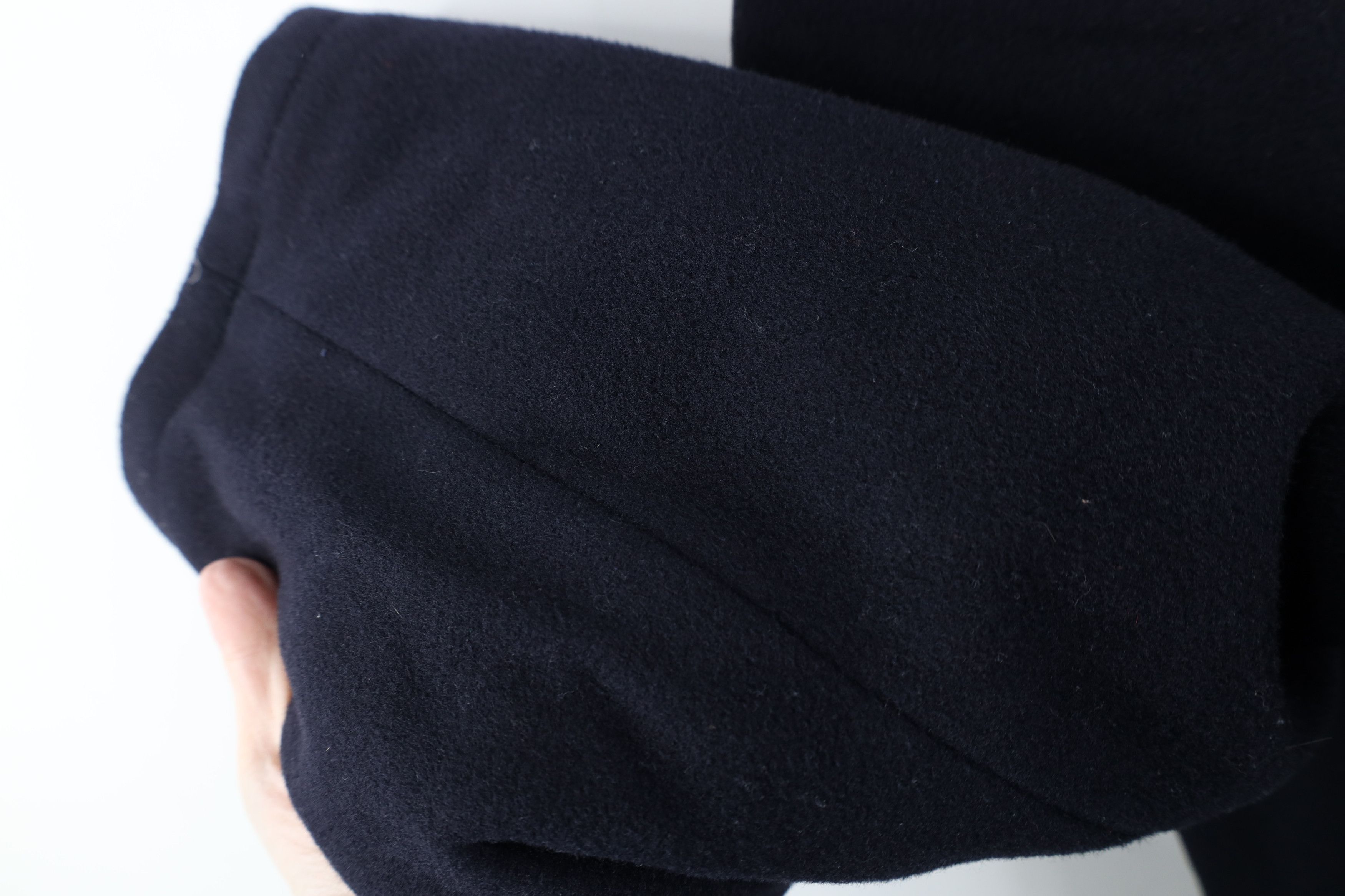 J.Crew Vintage J Crew Quilted Wool Collared Button Jacket Navy Blue Size US XL / EU 56 / 4 - 7 Thumbnail