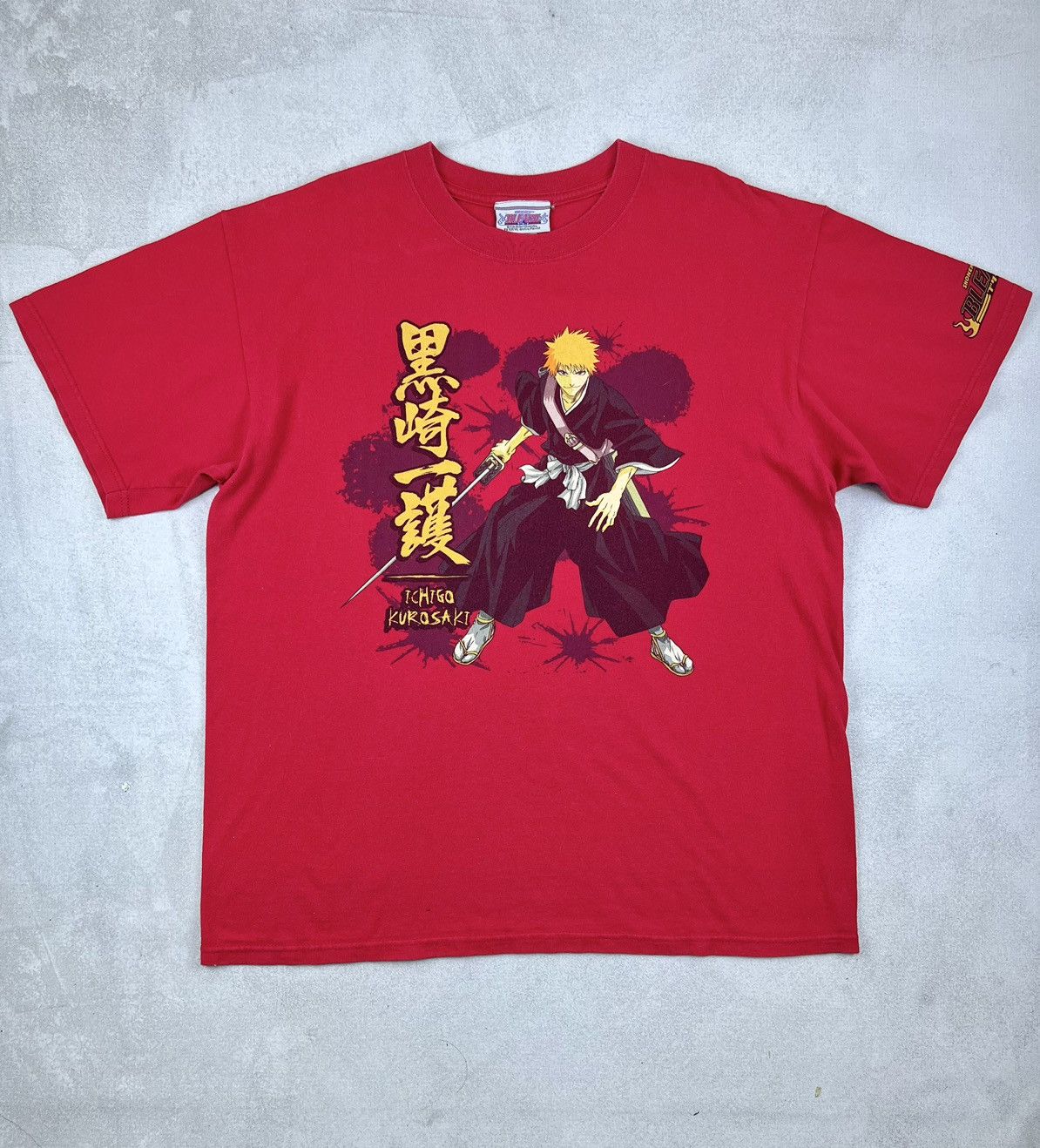 Bleach × Vintage VINTAGE ANIME BLEACH (ICHIGO KUROSAKI) MANGA TEE💥RARE Size US L / EU 52-54 / 3 - 1 Thumbnail