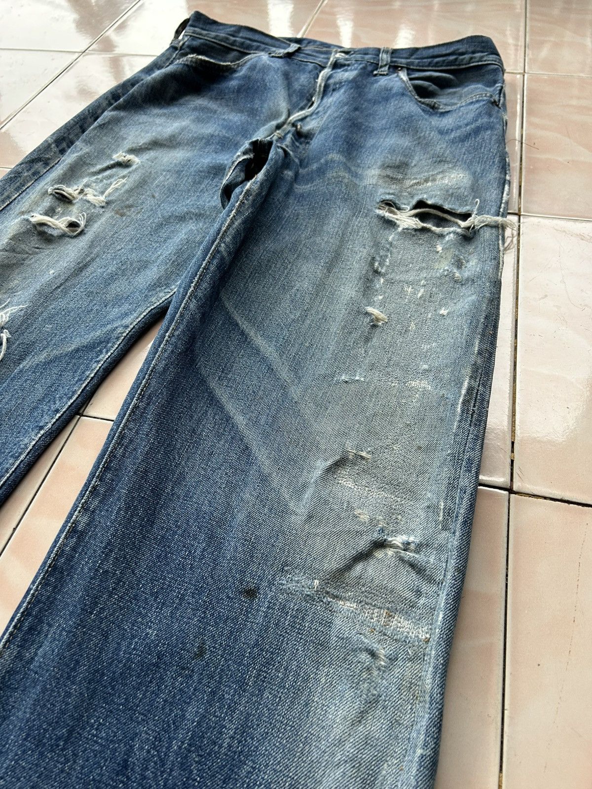 Levi's Vintage 60’s Levi’s 501 Big E #16 Selvedge Jean Size US 34 / EU 50 - 5 Thumbnail
