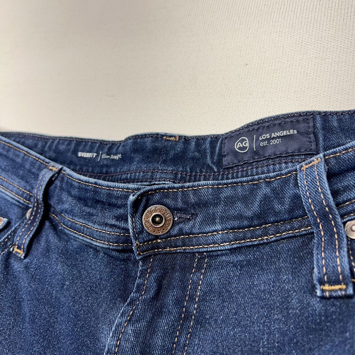 AG Adriano Goldschmied AG Adriano Goldschmied Jeans Blue Everett Slim Straight Size US 36 / EU 52 - 5 Thumbnail