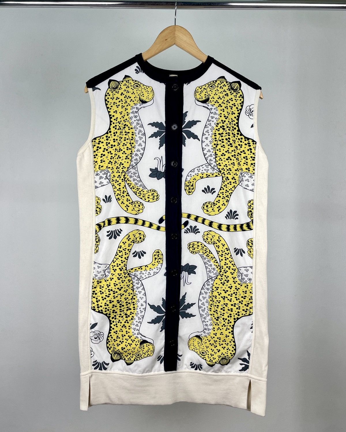Hermes Hermès by Jean Paul Gaultier “Les Léopards” Dress Size M / US 6-8 / IT 42-44 - 1 Thumbnail