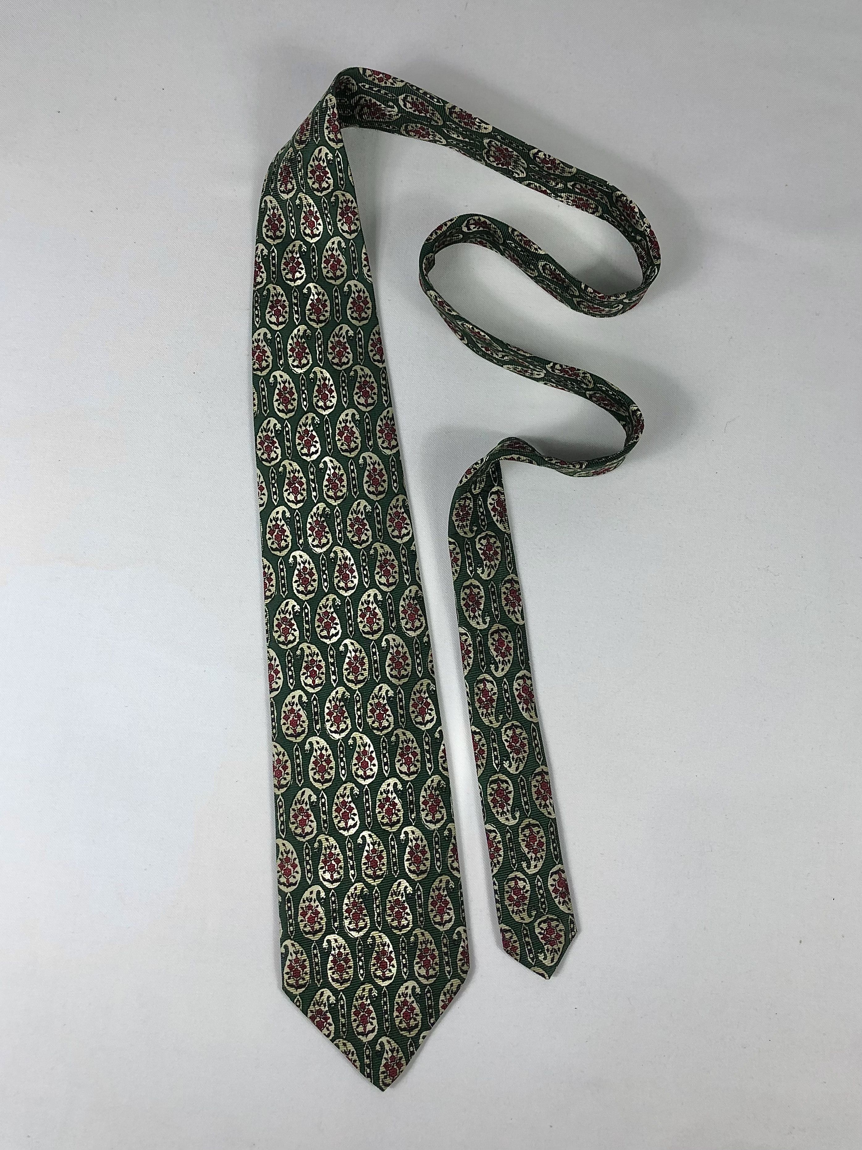 Christian Dior Monsieur Rare Vintage Christian Dior Monsieur Silk Tie Size ONE SIZE - 2 Thumbnail