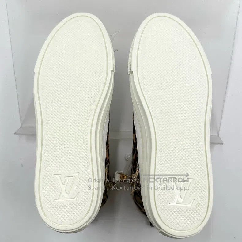 Louis Vuitton Louis Vuitton Leopard-print high-top board shoes Size US 5.5 / IT 35.5 - 7 Thumbnail